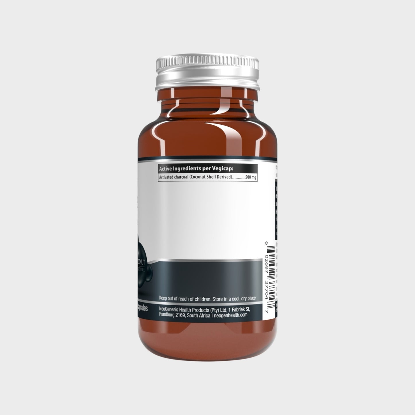 CharcoPure | 500mg High-Activity Detox Complex | Sustainably Sourced 60s | Neogenesis Health