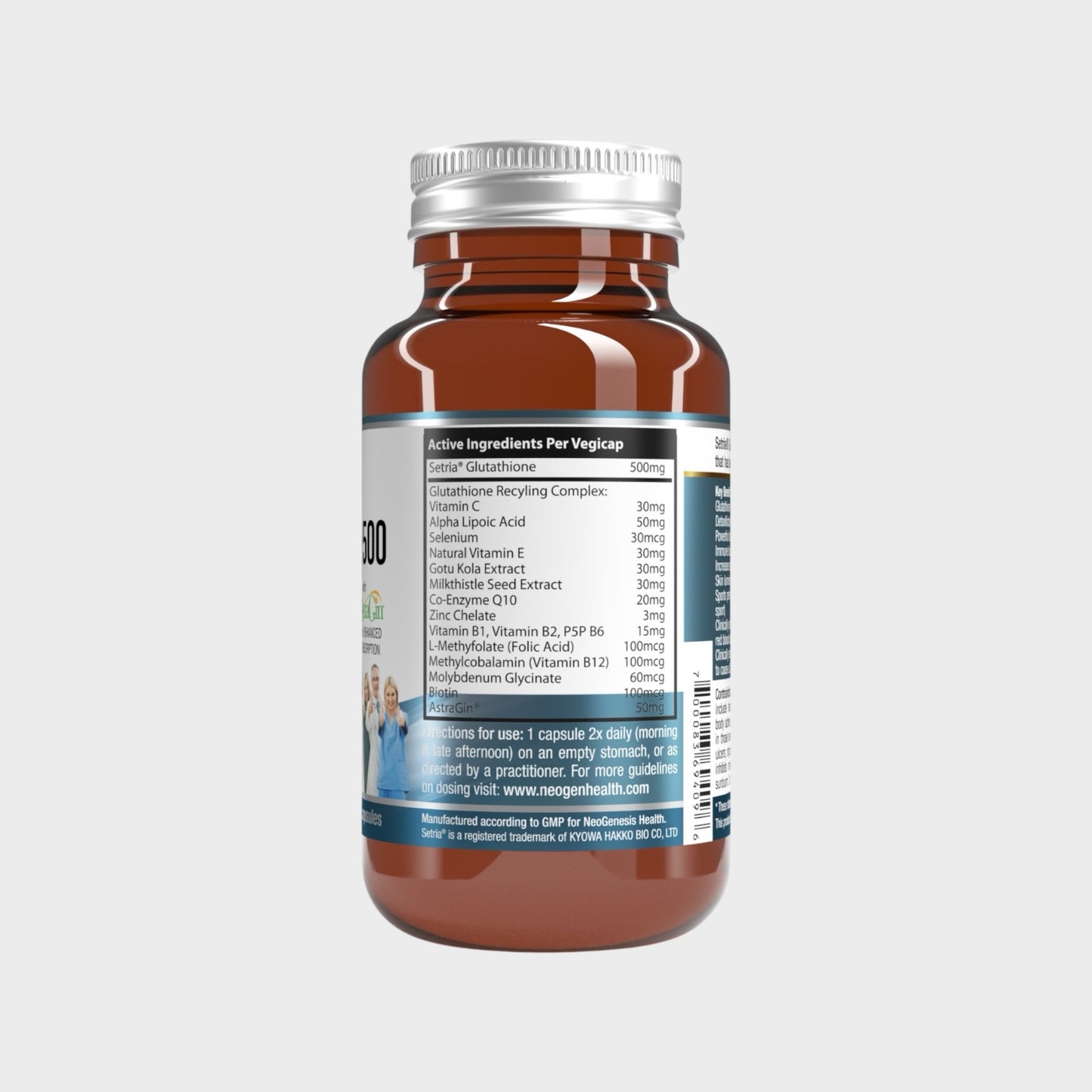 Glutathione 500 30s | Neogenesis Health