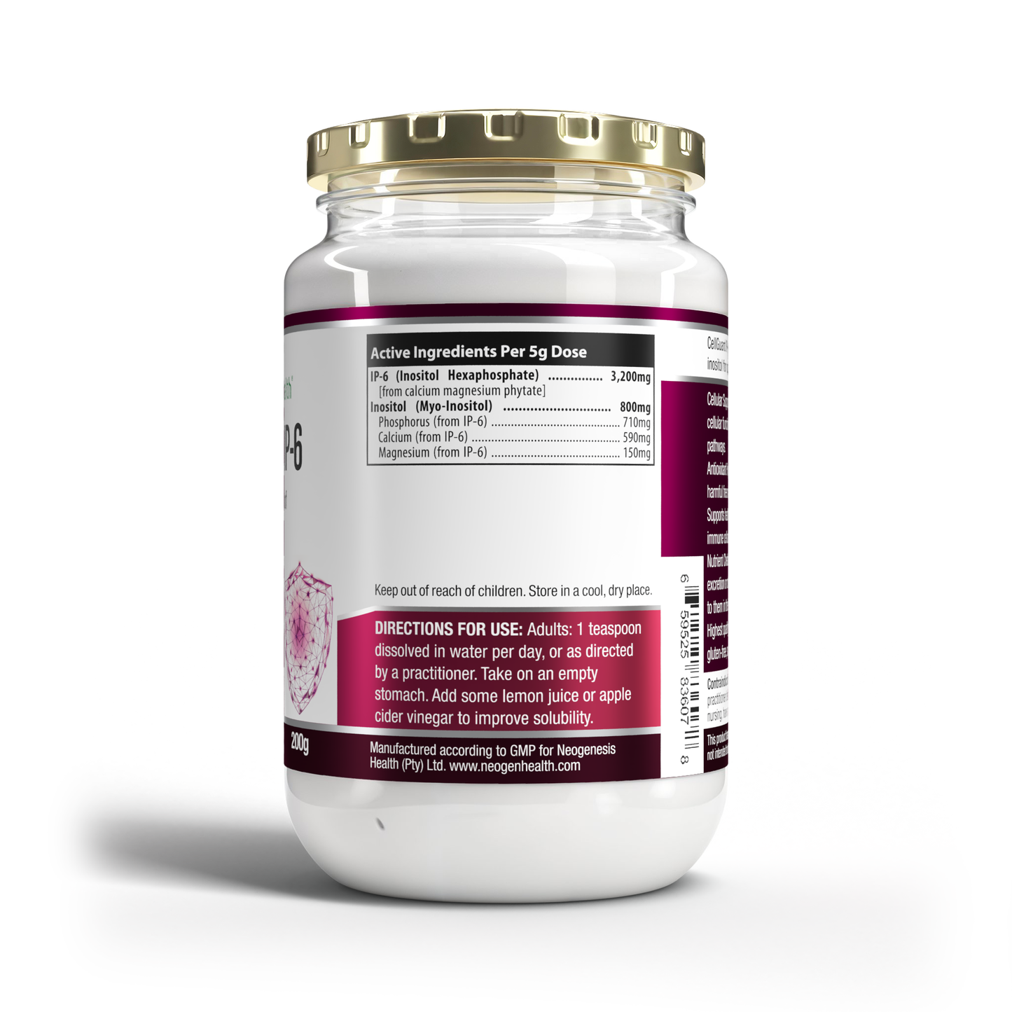IP-6 (optimal blend of IP-6 + Inositol) | Neogenesis Health