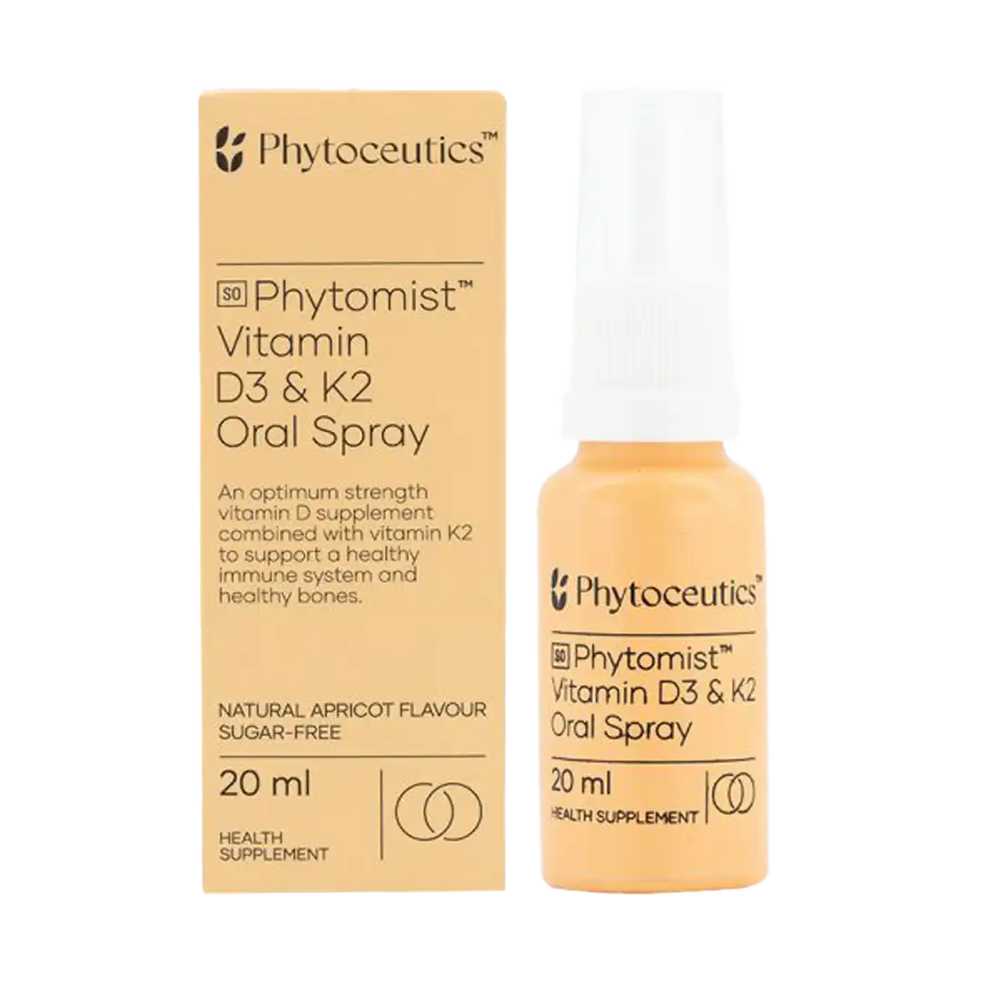 Phytomist® Vitamin D3 + K2 Oral Spray 20ml | Phytoceutics