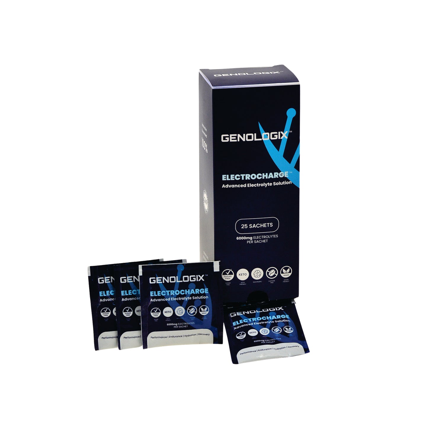 ElectroCharge ™ Premium Electrolytes 25s | Genologix