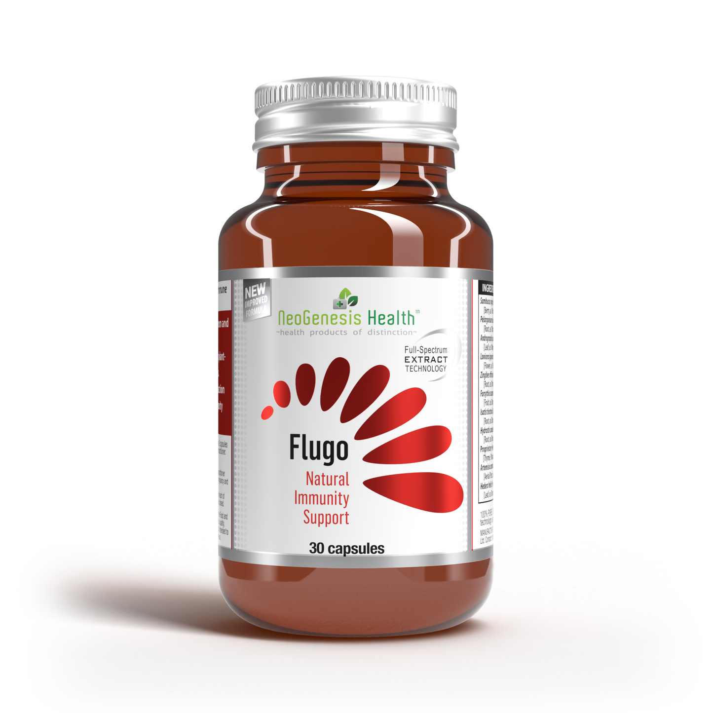 Flugo | Cold and Flu Relief Herbal Complex 30s | Neogenesis Health