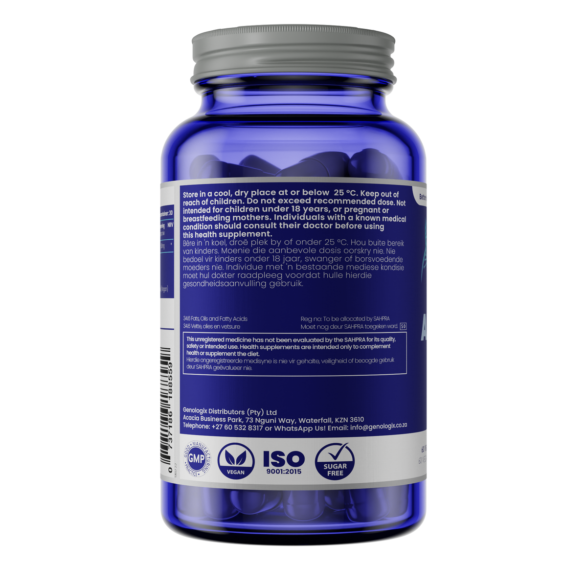 Biotin (Vitamin B7) 120s | Genologix