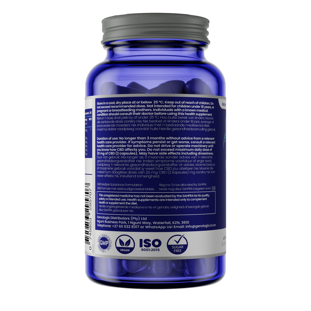 CBD Relief Complex 60s | Genologix