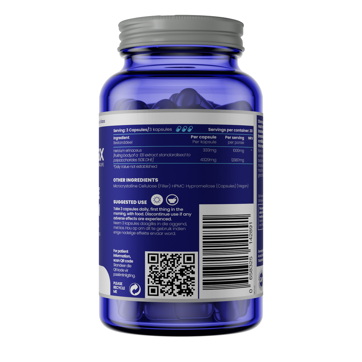 Lions Mane Mushroom 90s | Genologix