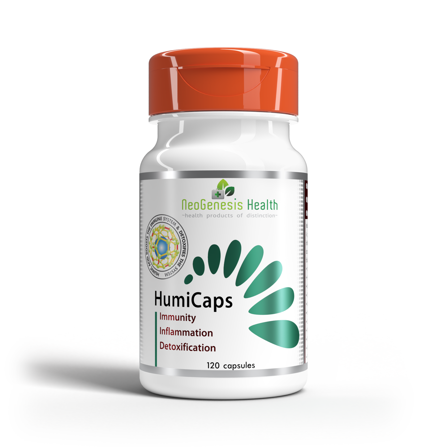 Humicaps | Potassium Humate (Fulvic + Humic acid) 120s | Neogenesis Health