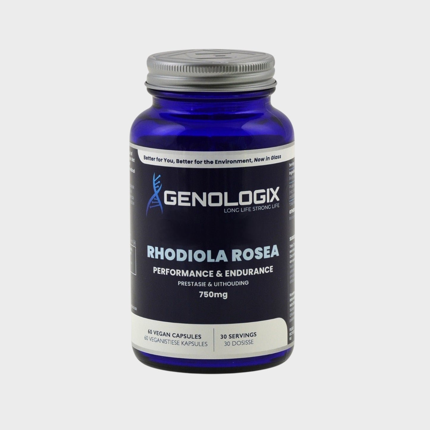 Rhodiola Rosea 500mg/750mg 60s | Genologix