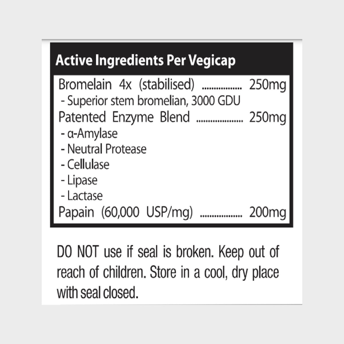 Digestive Enzyme Complex - DigestiGen 60s | Neogenesis Health