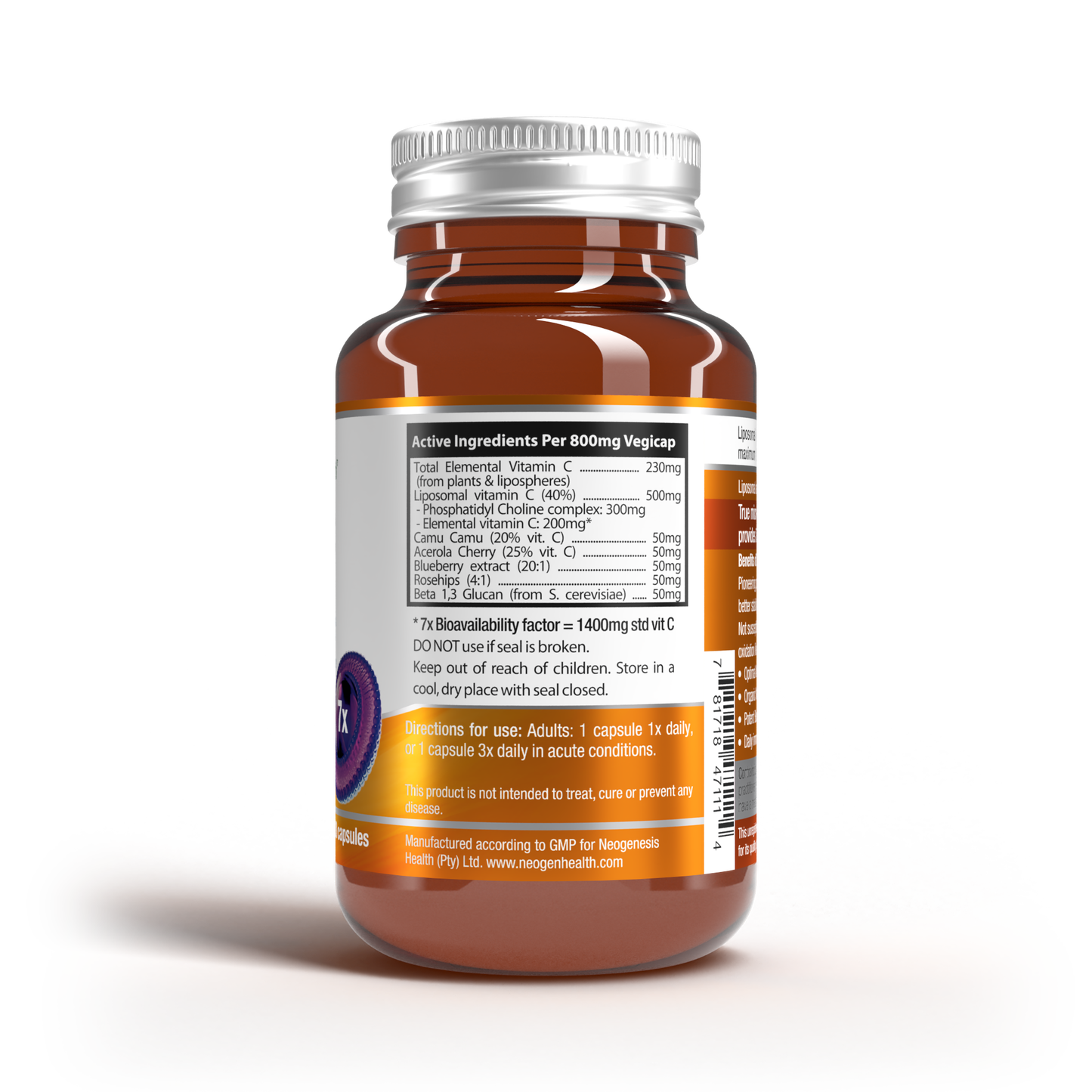 Lipo C (Liposomal Vitamin C) 30s | Neogenesis Health