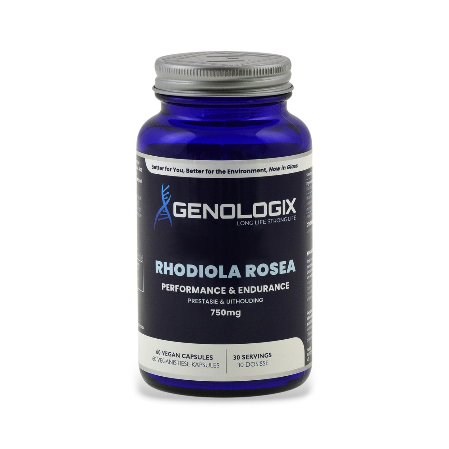 Rhodiola Rosea 500mg/750mg 60s | Genologix