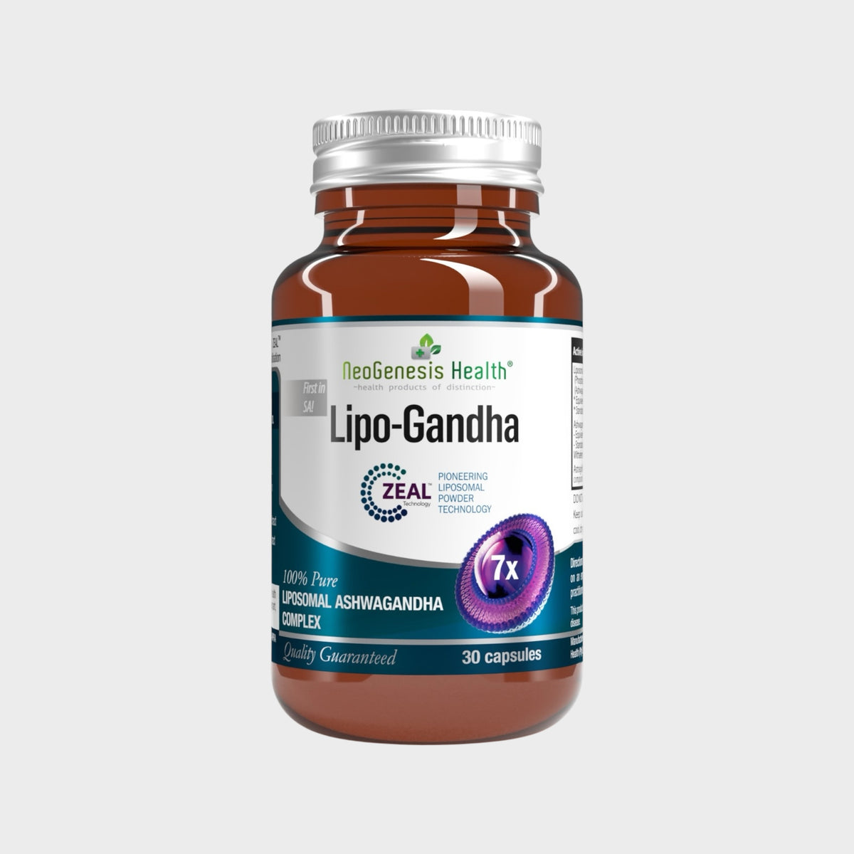 Lipo-gandha | Liposomal Ashwagandha 7x strength 30s/60s | Neogenesis Health