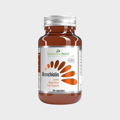 Bronchiolin | Mullein + Ananthamul + African Geranium + Tiger's Milk + More 30s | Neogenesis Health