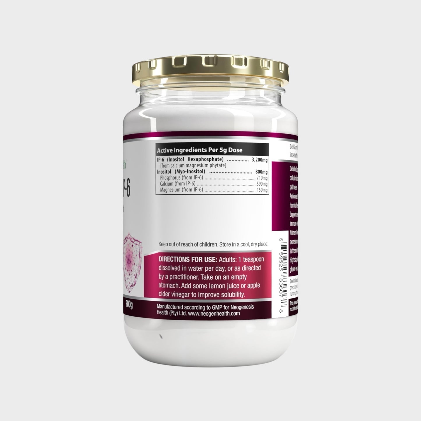 IP-6 (optimal blend of IP-6 + Inositol) | Neogenesis Health