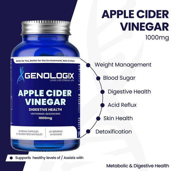 Apple Cider Vinegar 90s | Genologix