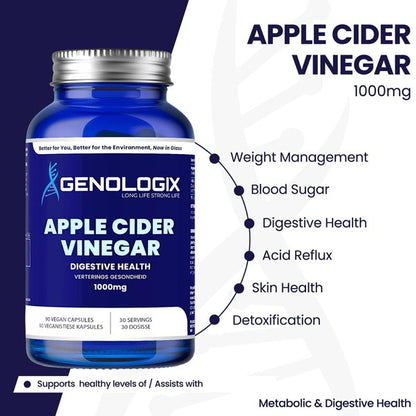 Apple Cider Vinegar 90s | Genologix