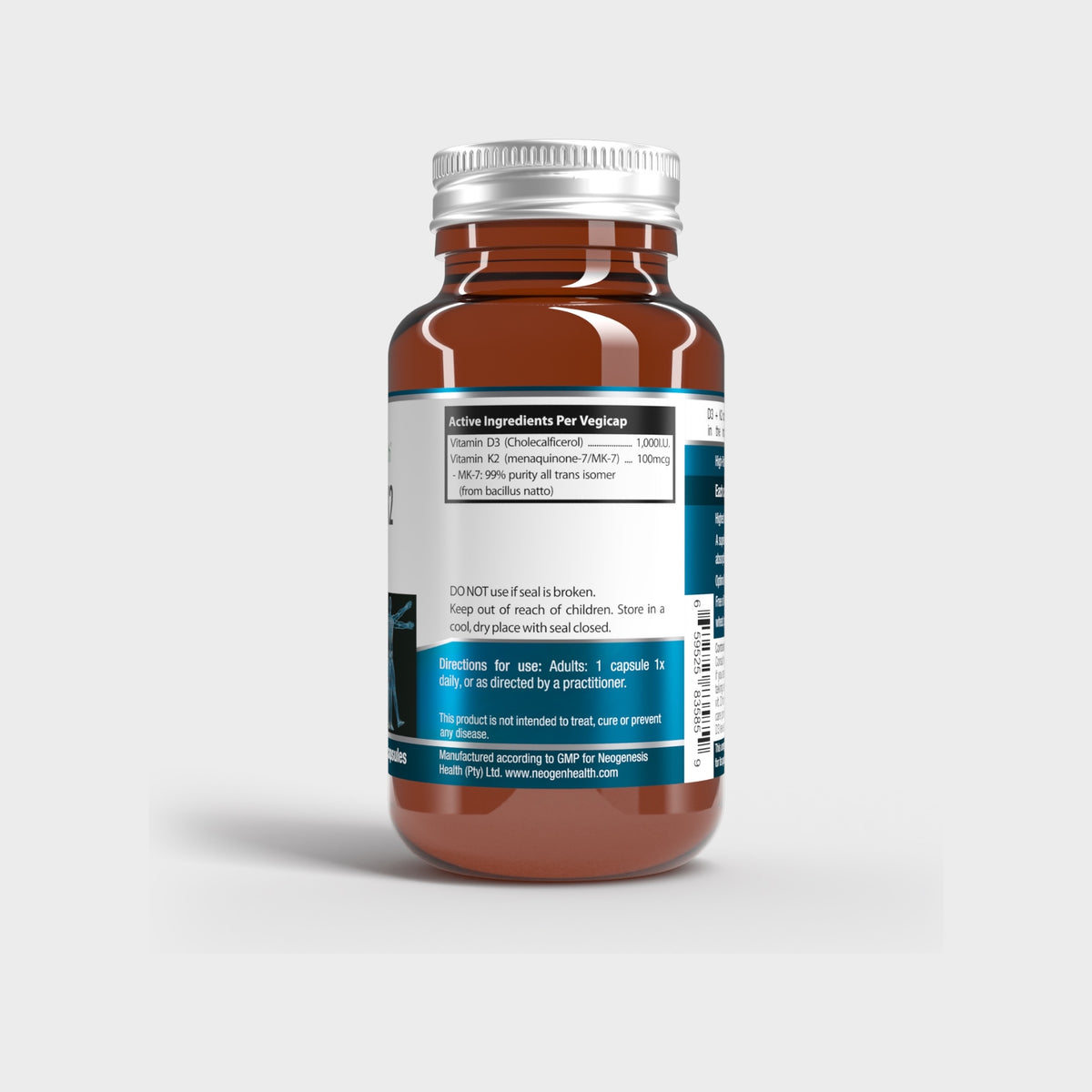 Pure D3 + K2 60s | Neogenesis Health
