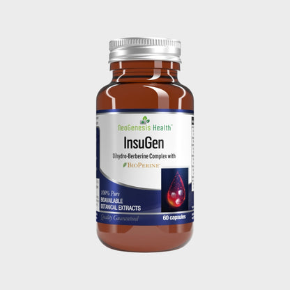 INSUGEN | 600mg Berberine + 200mg Gymnema, Pterostilbene, Banaba Leaf 60s | Neogenesis Health