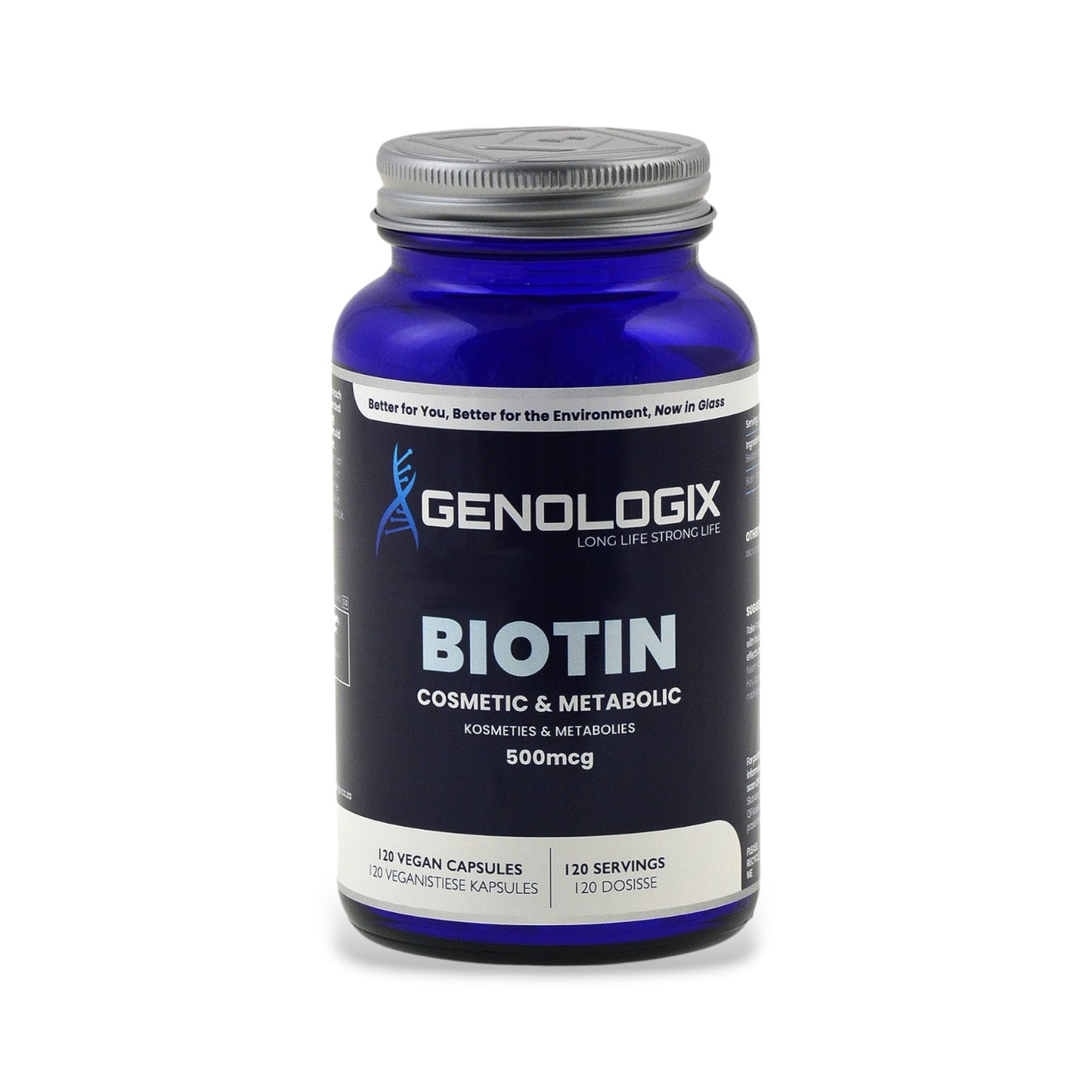 Biotin (Vitamin B7) 120s | Genologix