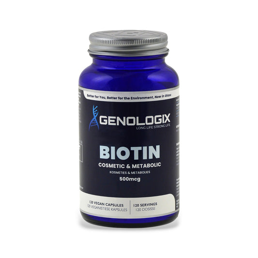 Biotin (Vitamin B7) 120s | Genologix