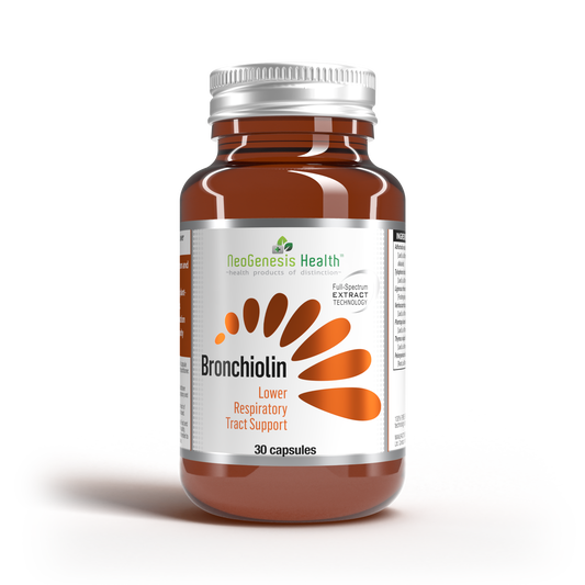 Bronchiolin | Mullein + Ananthamul + African Geranium + Tiger's Milk + More 30s | Neogenesis Health