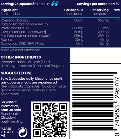CBD Relief Complex 60s | Genologix