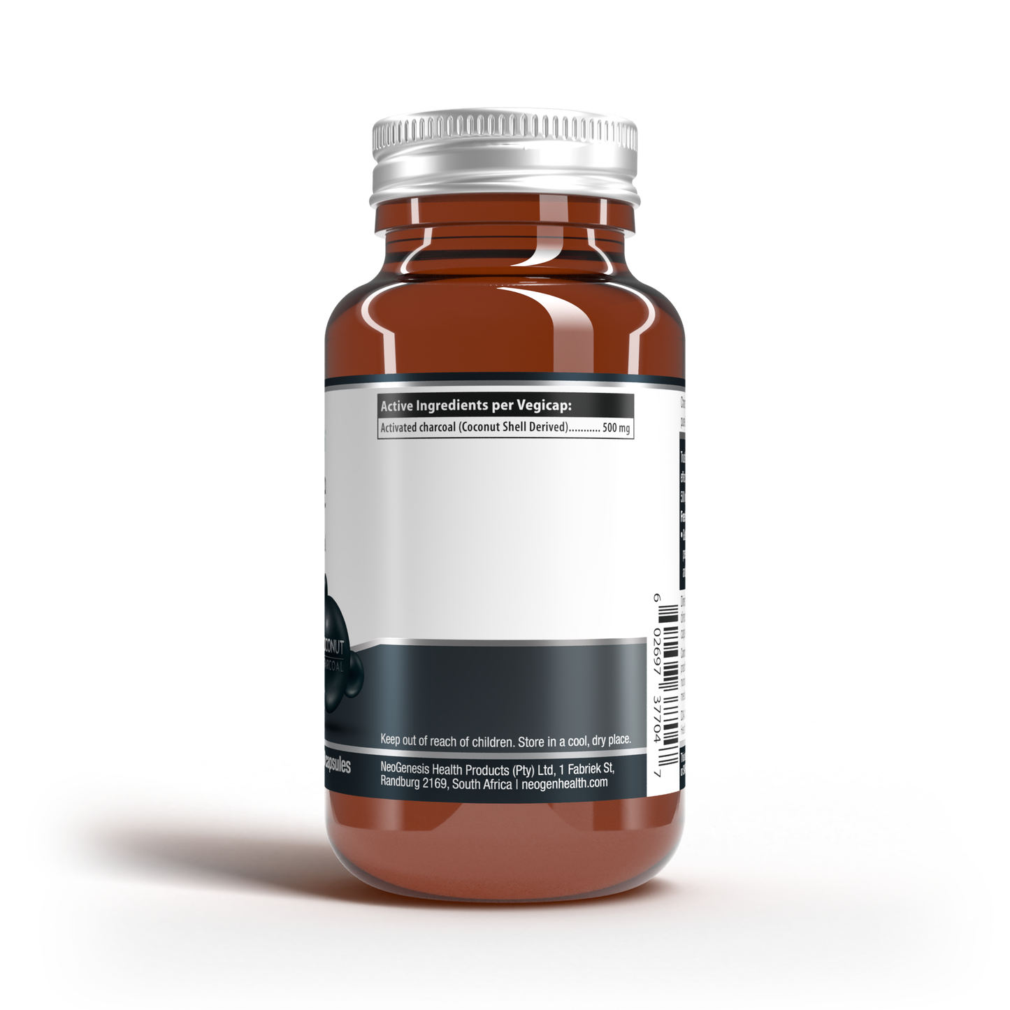 CharcoPure | 500mg High-Activity Detox Complex | Sustainably Sourced 60s | Neogenesis Health