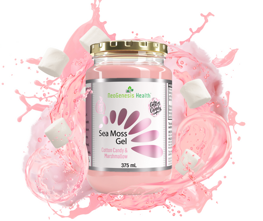 Sea Moss Gel Cotton Candy and Marshmallow 375ml | Neogenesis Health