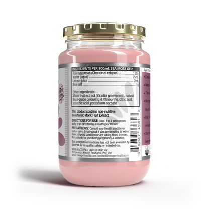 Sea Moss Gel Cotton Candy and Marshmallow 375ml | Neogenesis Health