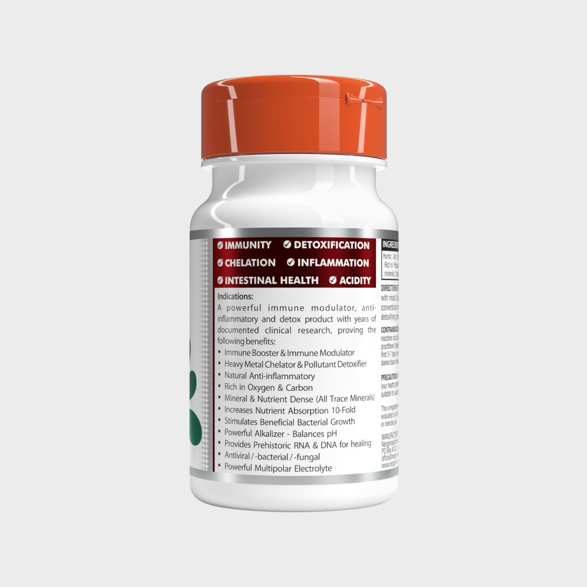 Humicaps | Potassium Humate (Fulvic + Humic acid) 120s | Neogenesis Health