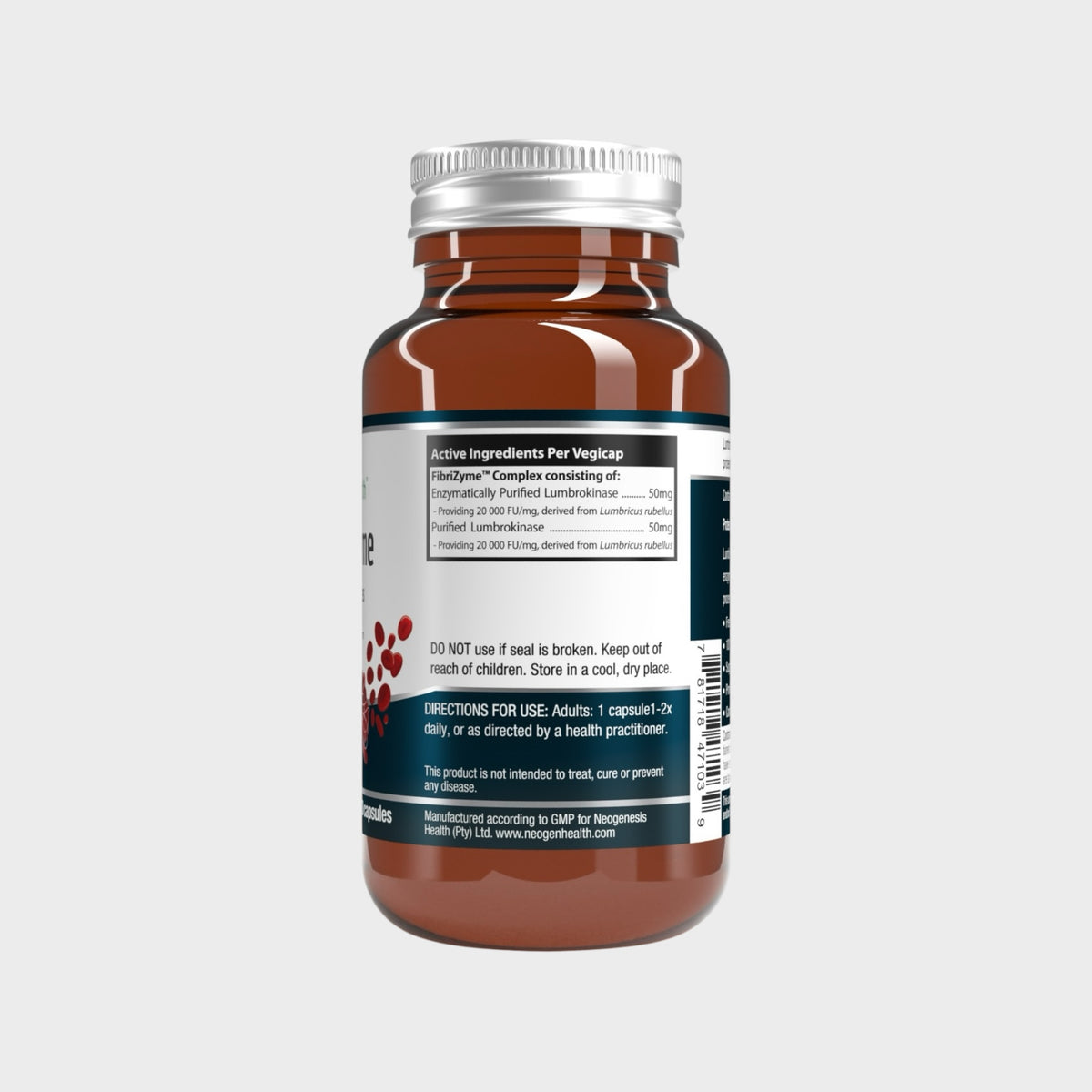 Lumbrozyme (Lumbrokinase Fibrinolytic Enzyme) 30s | Neogenesis Health
