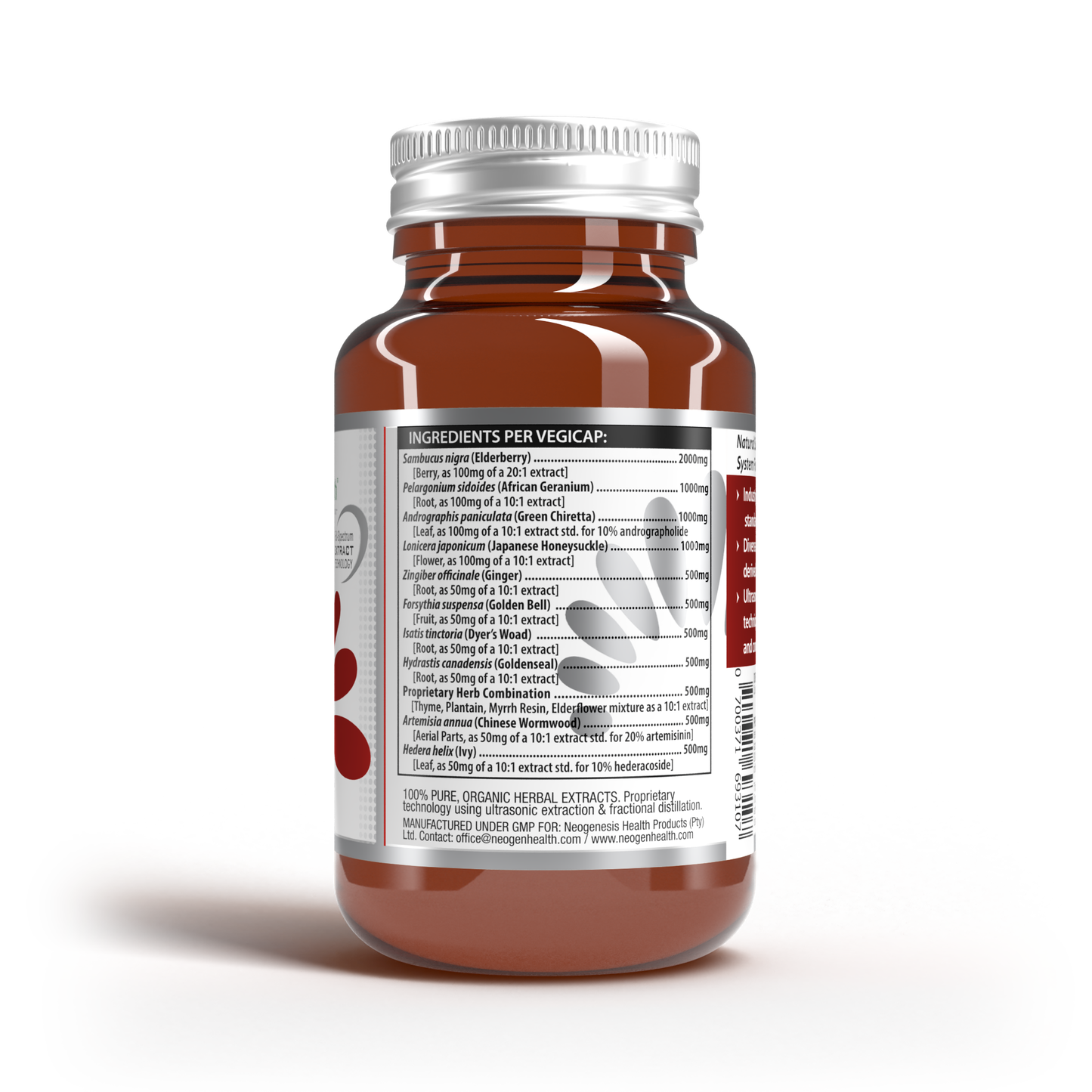 Flugo | Cold and Flu Relief Herbal Complex 30s | Neogenesis Health