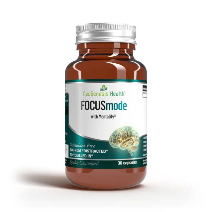 FOCUSmode | Mentalify | Natural Focus, Attention & Learning Support 30s | Neogenesis Health