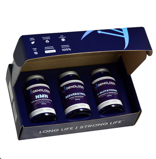 Eternity Longevity Wellness Goal Bundle (30 servings) | Genologix