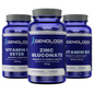 Immunity Bundle (Vitamin C Ester, Zinc Gluconate, Vitamin D3) | Genologix