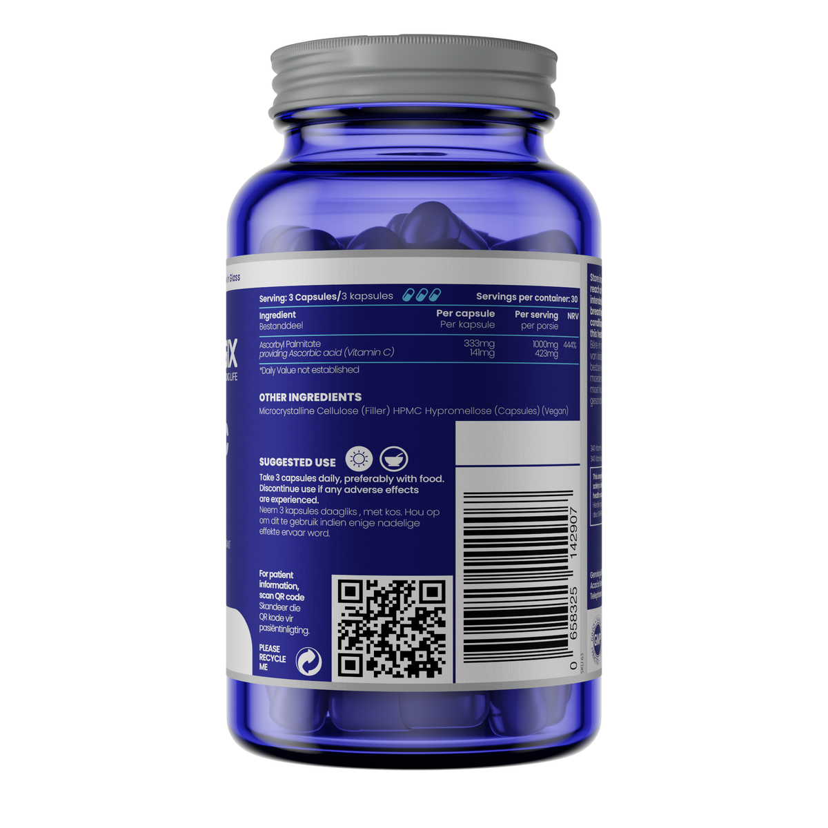 Vitamin C Ester (Ascorbyl Palmitate) 90s | Genologix