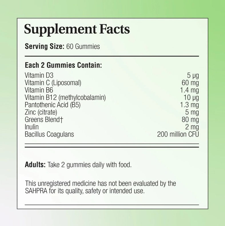 Nutriburst GreenVita 60s | Nutriburst