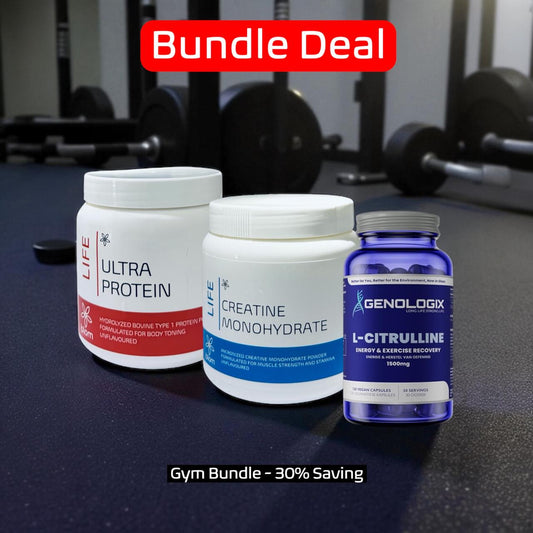LIFE ULTRA Protein + LIFE Creatine Monohydrate + L-Citrulline | Bundle Deal | blom