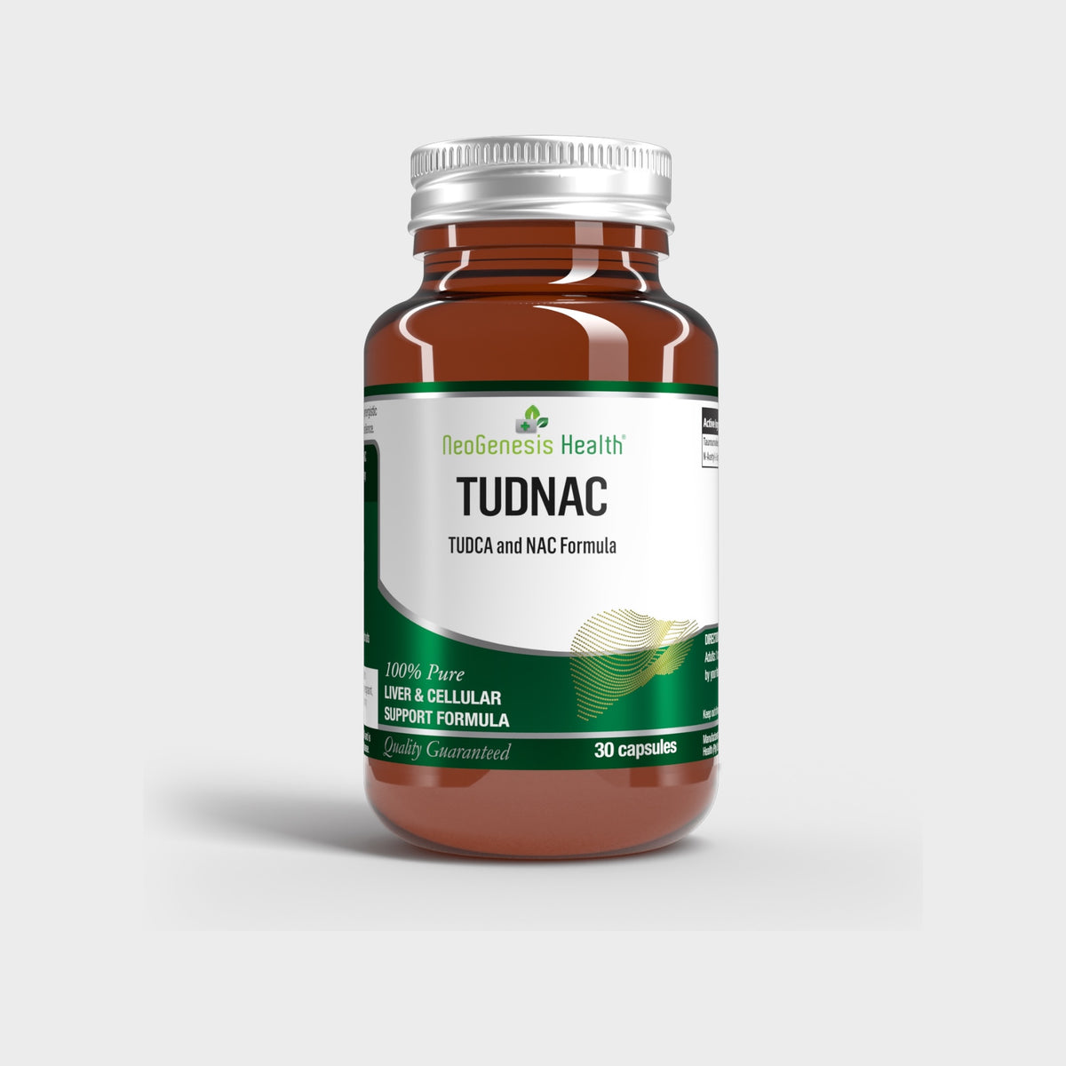 TUDNAC | 400mg NAC + 250mg TUDCA | Liver Detox & Cellular Defense 30s | Neogenesis Health