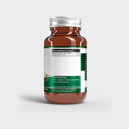 TUDNAC | 400mg NAC + 250mg TUDCA | Liver Detox & Cellular Defense 30s | Neogenesis Health