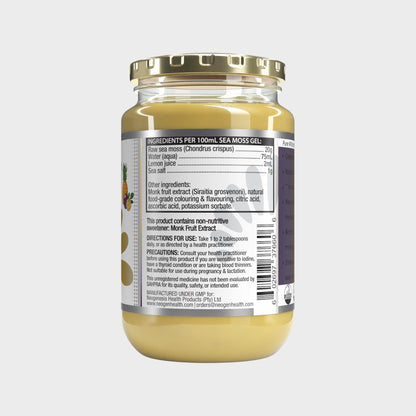Sea Moss Gel Pineapple and Passion fruit 375ml | Neogenesis Health