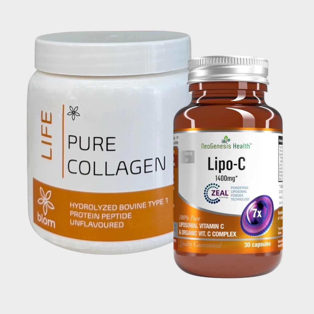 blom LIFE Collagen + Neogenesis Health Lipo C Bundle Deal