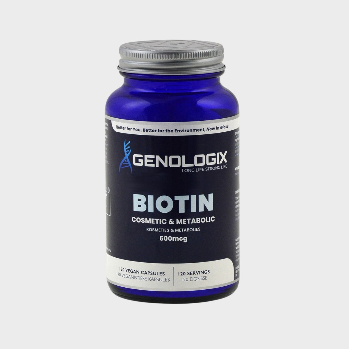 Biotin (Vitamin B7) 120s | Genologix