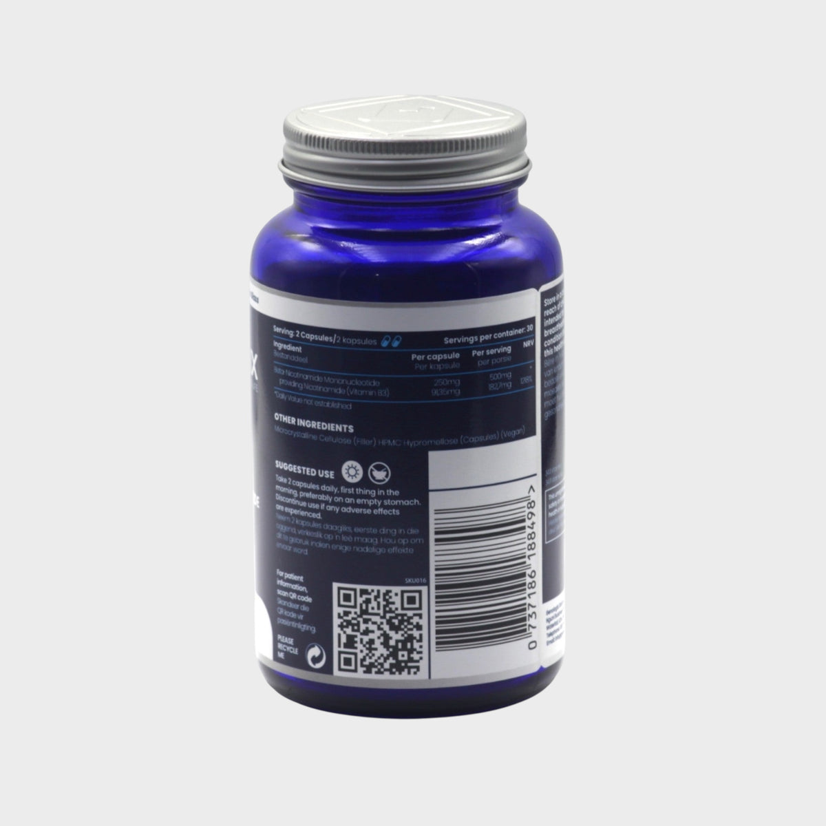 NMN (Nicotinamide Mononucleotide) 500mg 60s | Genologix