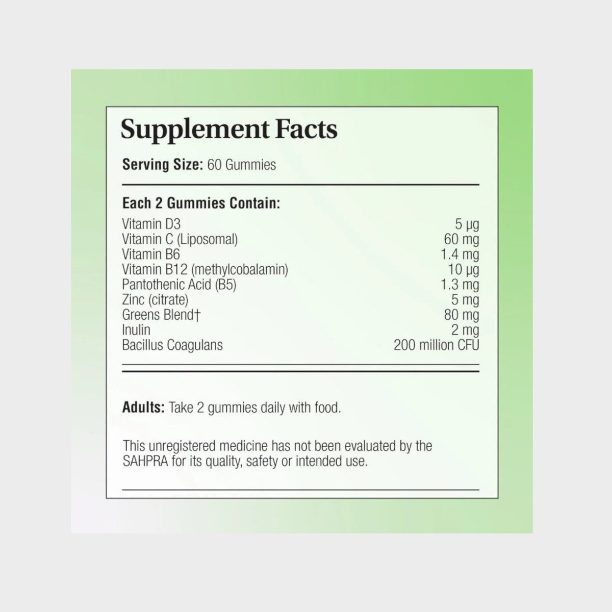 Nutriburst GreenVita 60s | Nutriburst