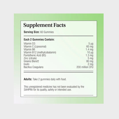 Nutriburst GreenVita 60s | Nutriburst