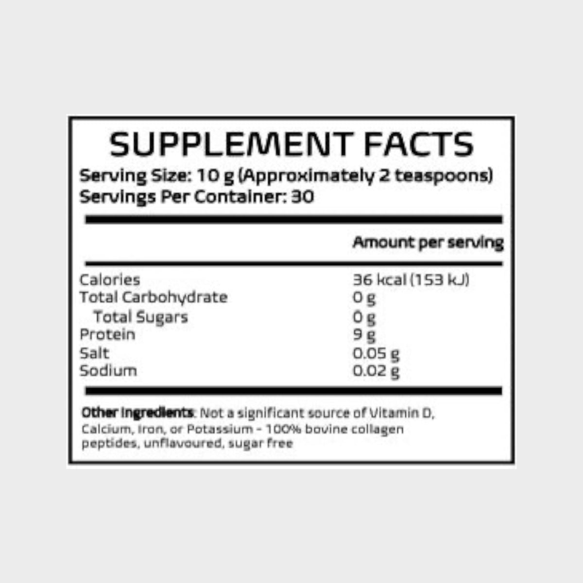 Pure Collagen 30 Servings | blom LIFE