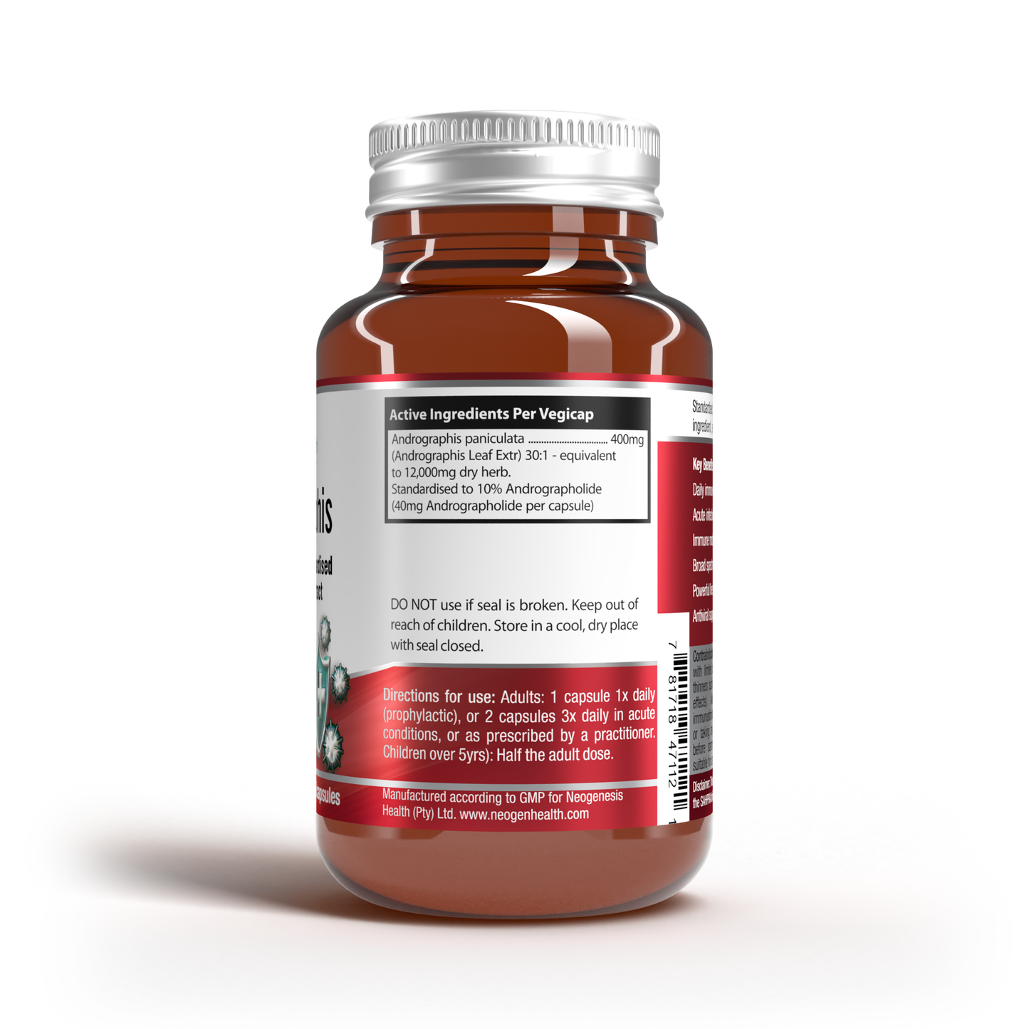 ImmuGraphis High Dose Andrographis 30s | Neogenesis Health