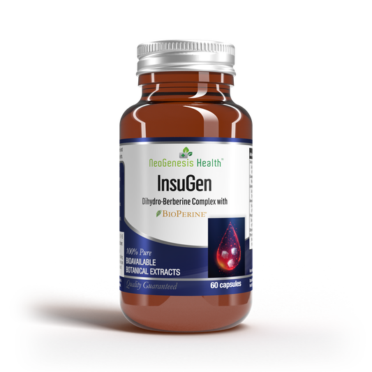 INSUGEN | 600mg Berberine + 200mg Gymnema, Pterostilbene, Banaba Leaf 60s | Neogenesis Health