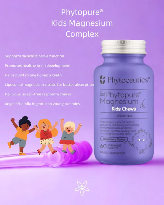 Phytopure® Magnesium Kids Chews 60s | Phytoceutics