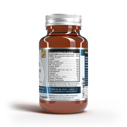 Lifespan NMN + NADH + Co-Enzyme Q10 + Acetyl L-Carnitine + PQQ 30s | Neogenesis Health